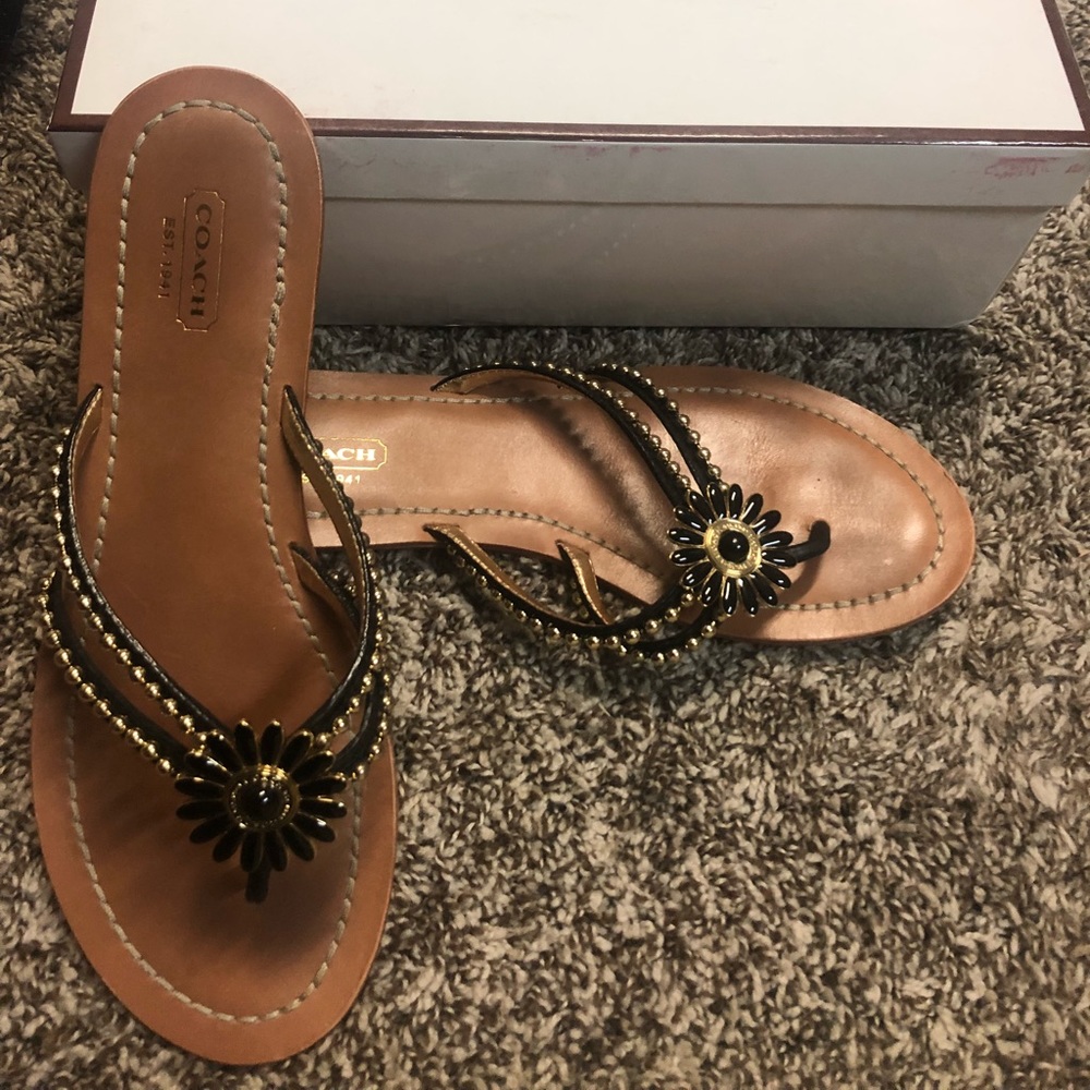 Coach sandals